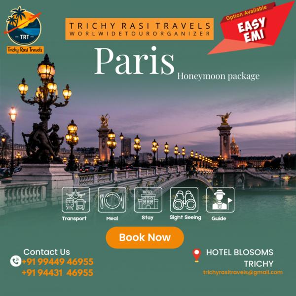 paris honeymoon packages with