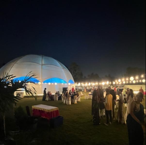 spacious modern marriage hall