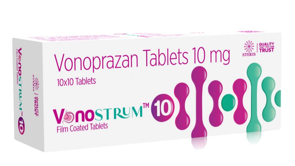 Vonoprazan Tablet 10 mg – Uses, Dosage, Side Effects & Brands in India |  Steris Healthcare Pvt Ltd - Mumbai