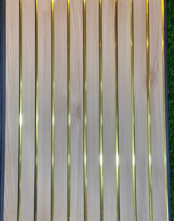 Gold Line Fluted Panels are readily available at o