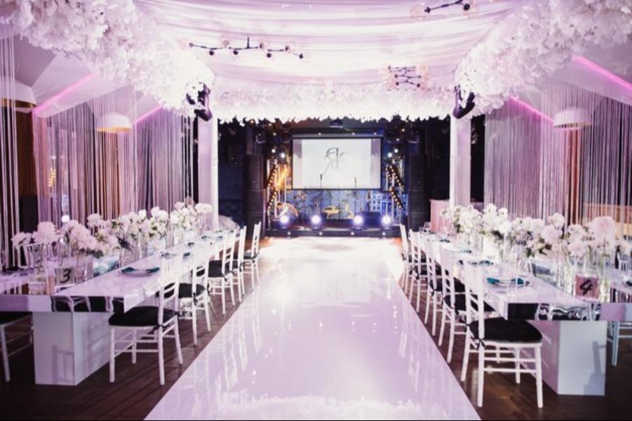 party hall with mini stage aga