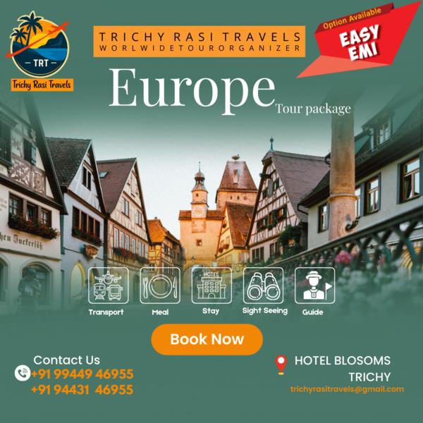 guided european attraction tou