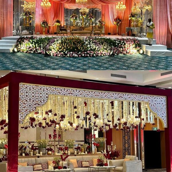 themed wedding decoration bang