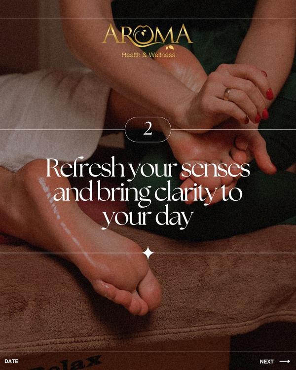 When your senses feel refreshed, your mi