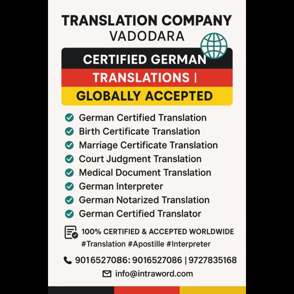 Translation Company – Vadodara