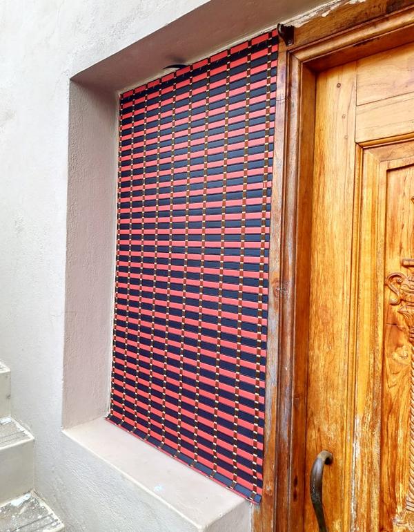 customizable pvc bamboo window