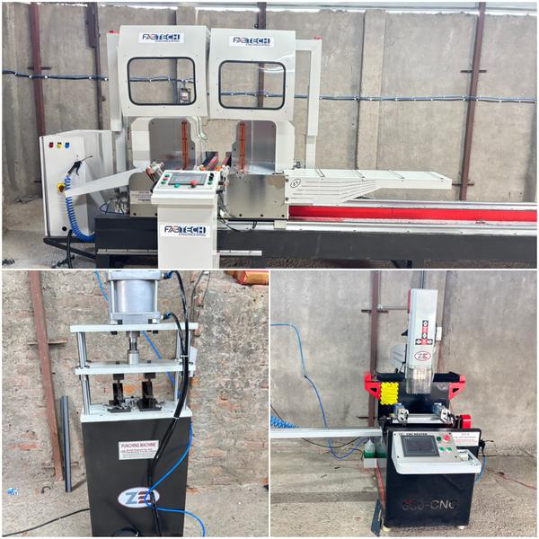 CNC Double Head Aluminium Cutt