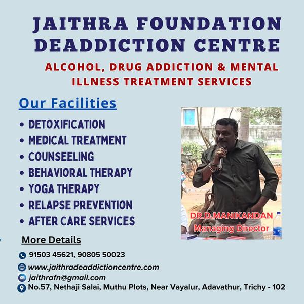jaithra foundation alcohol and