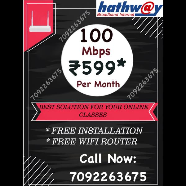 low latency hathway internet f