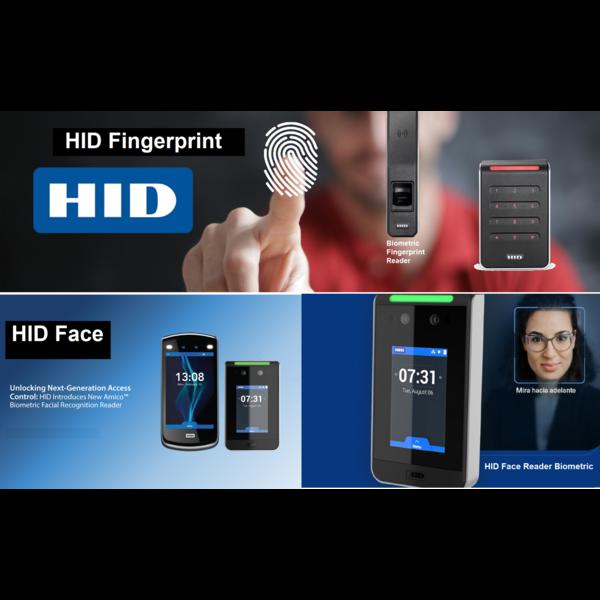 hid face recognition reader