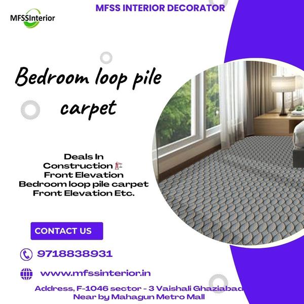 durable loop pile bedroom carp