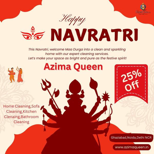 Happy Navratri from Azima Quee