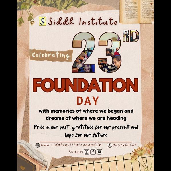 🎉 Siddh Institute comple