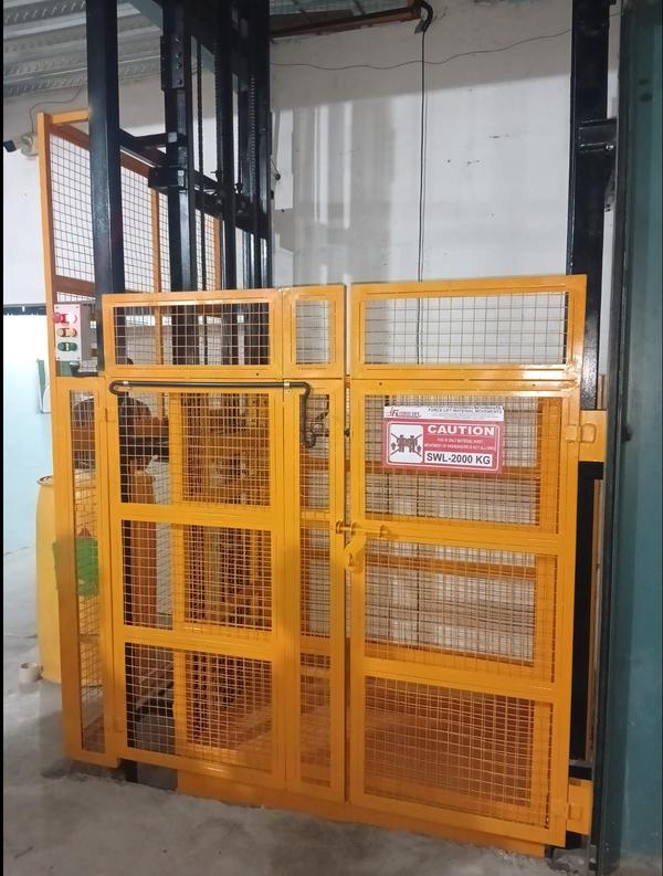 1 0 ton hydraulic goods lift