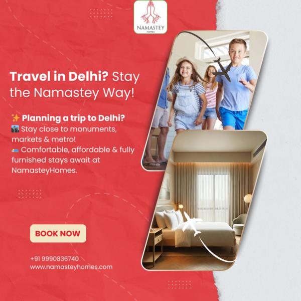 namasteyhomes booking saket de