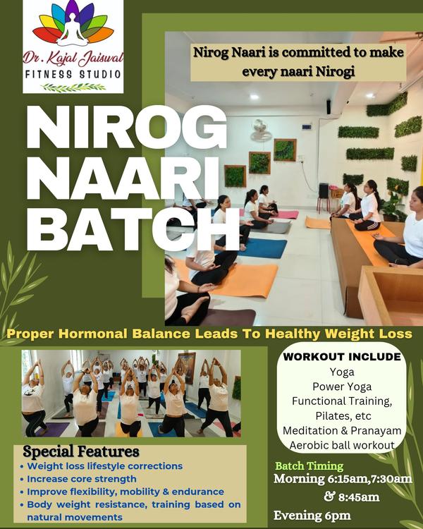 NIROG NAARI🧘♀️ 🌿✨ Breathe.