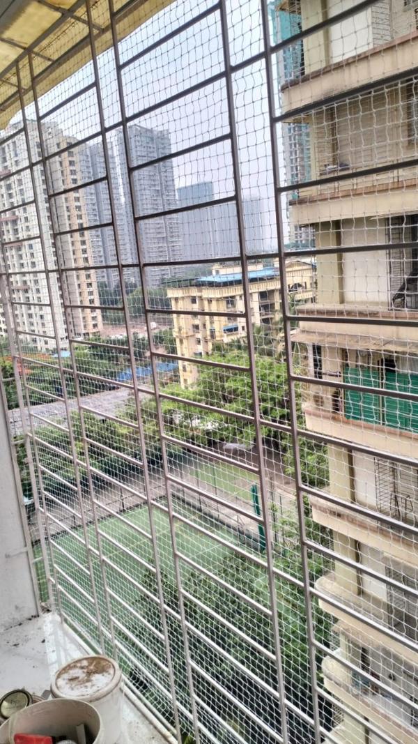 Bird net installation is a saf