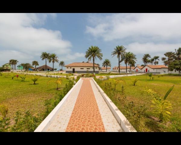 Have a serene or green plot of