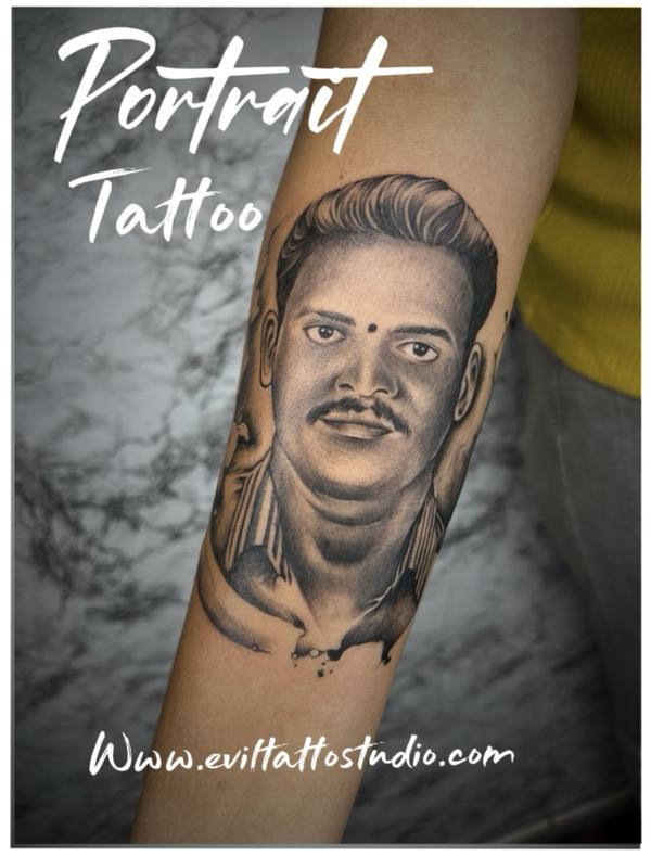 custom fine line tattoo madhap