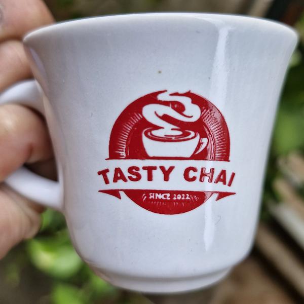 Chai cups printing.. Ceramic m