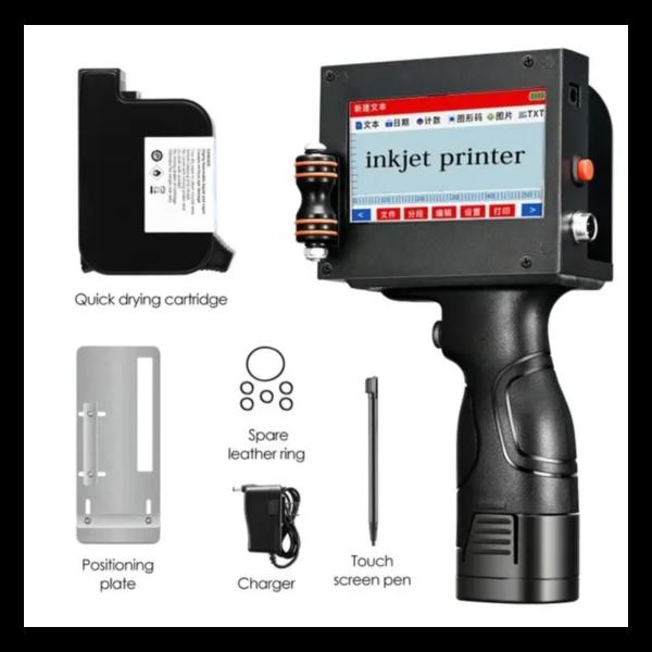 A handheld inkjet printer is a portable device use