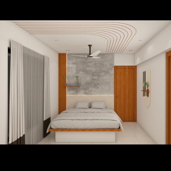 2bhk flat interior design serv