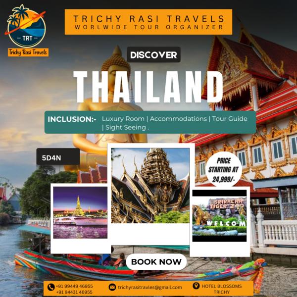 best thailand tour package fro