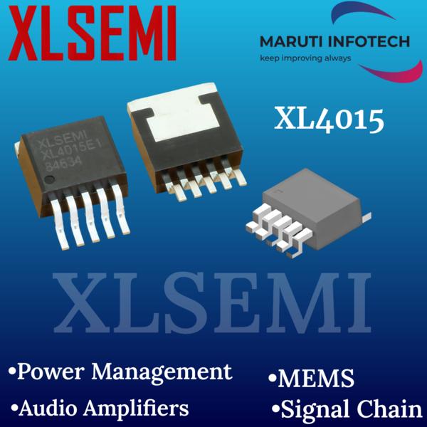 The XL4015 is a DC-DC buck (step-down) converter m