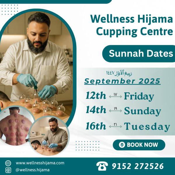 Recommended Dates For Hijama (Wet Cuppin