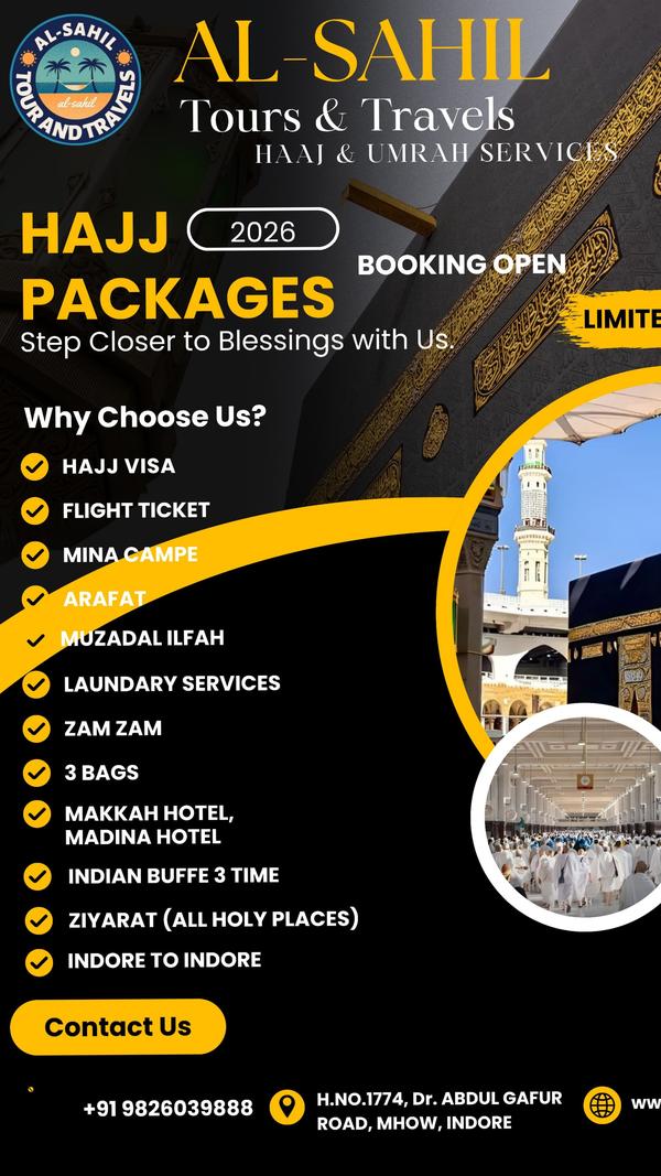 Al sahil tours hajj 2026 best 