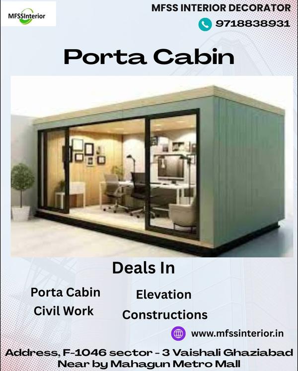 porta cabin work in mohan naga