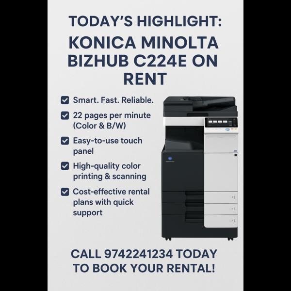 cost effective printer rental 
