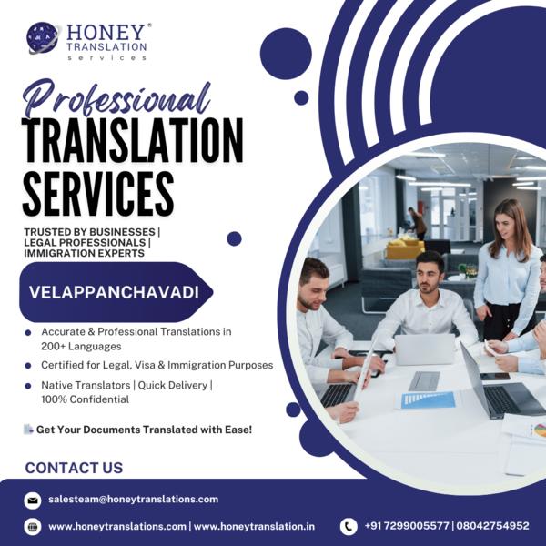 avadi chennai document transla