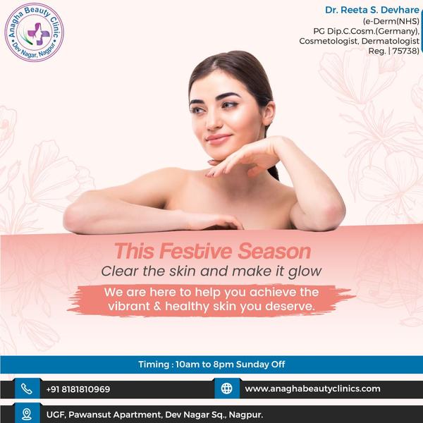 To achieve clear, glowing skin, consiste