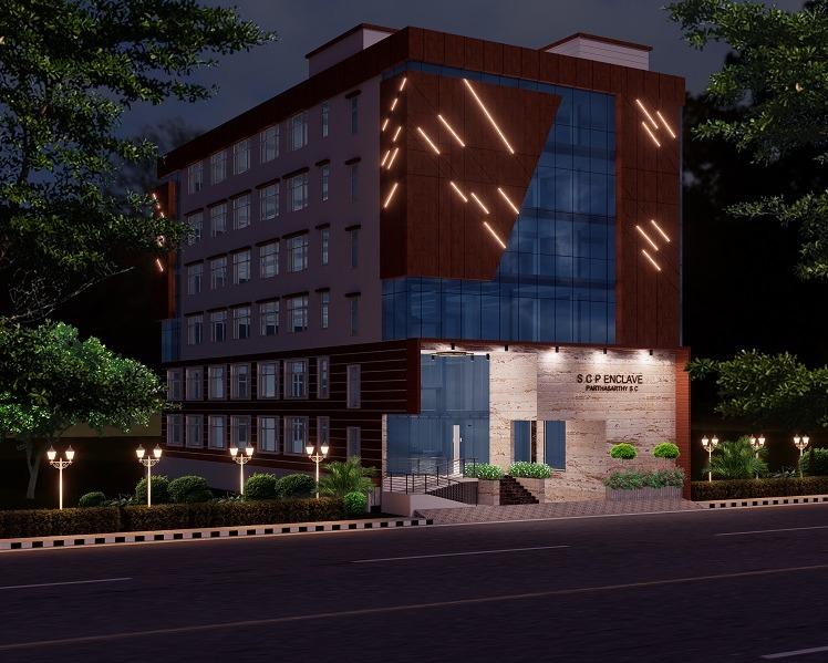 COMMERCIAL BUILDING ELEVATION 