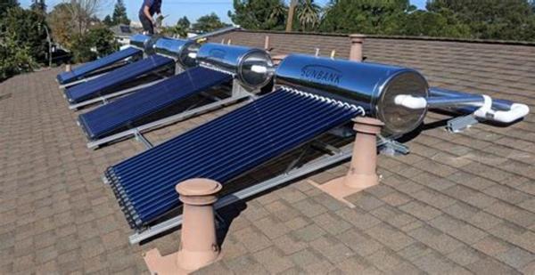 solar water heater installatio