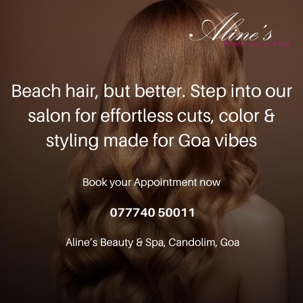 🌊 Beach hair, but elevated! At Aline’s 