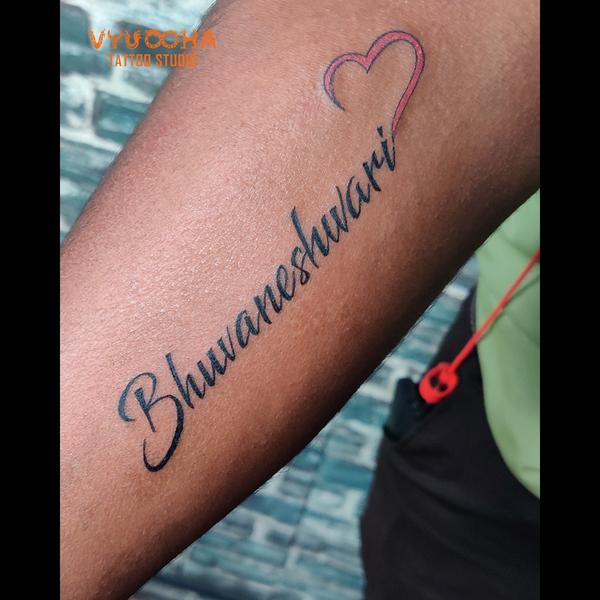 beautifully flowing script