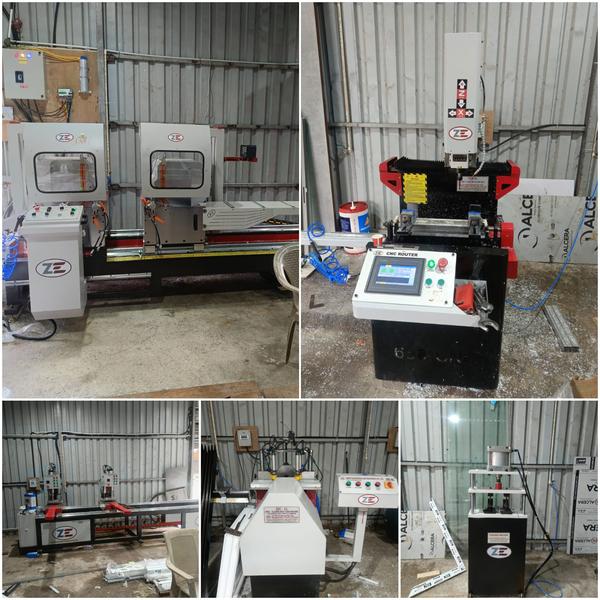 UPVC Window Making Machine in 