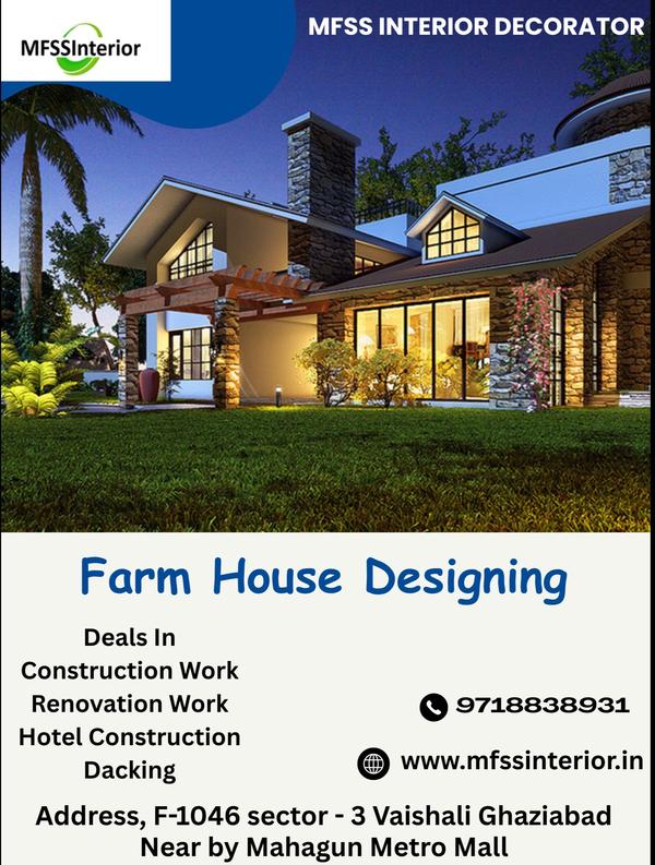 agriculture land farmhouse in