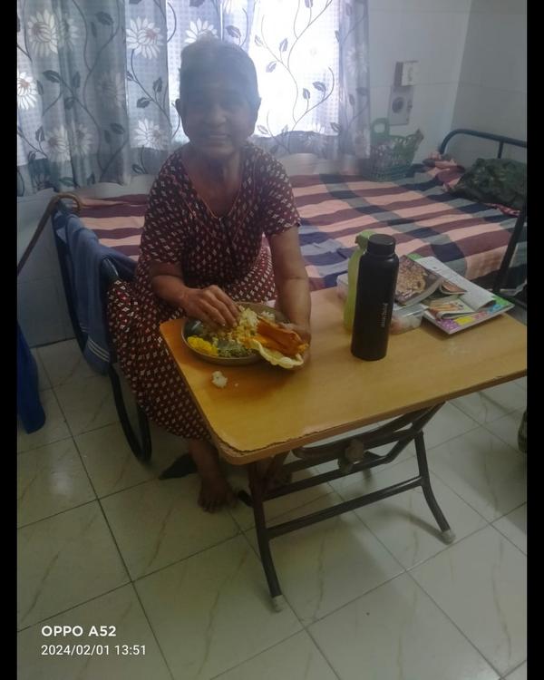 well treated old age home in s