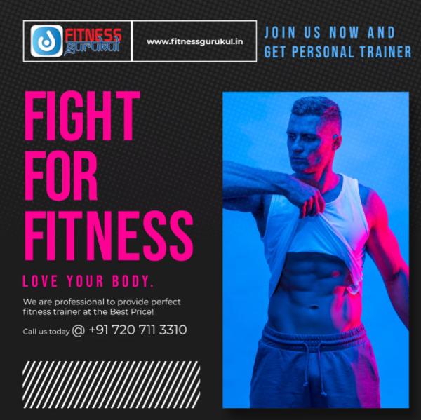 A private fitness trainer in H