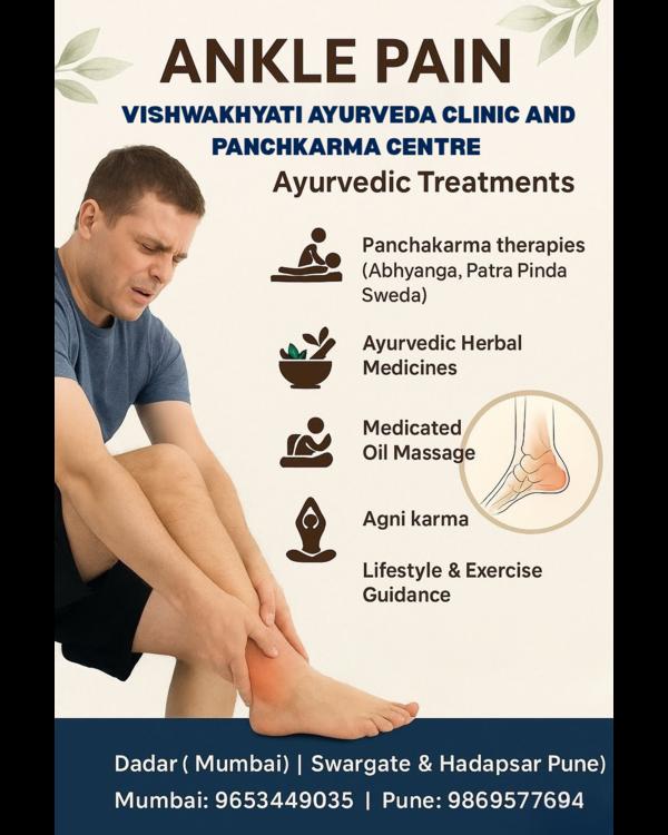 Ankle pain and heel discomfort