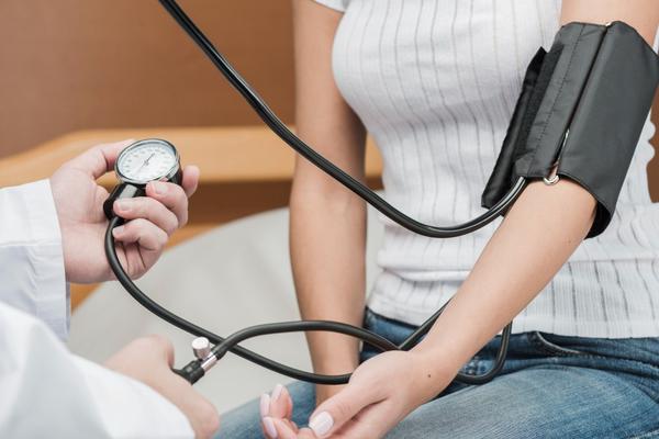 blood pressure and cortisol