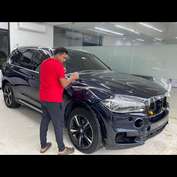 premium sun film installation 