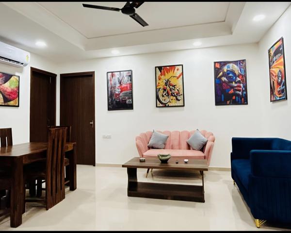 Book a modern 2BHK serviced ap