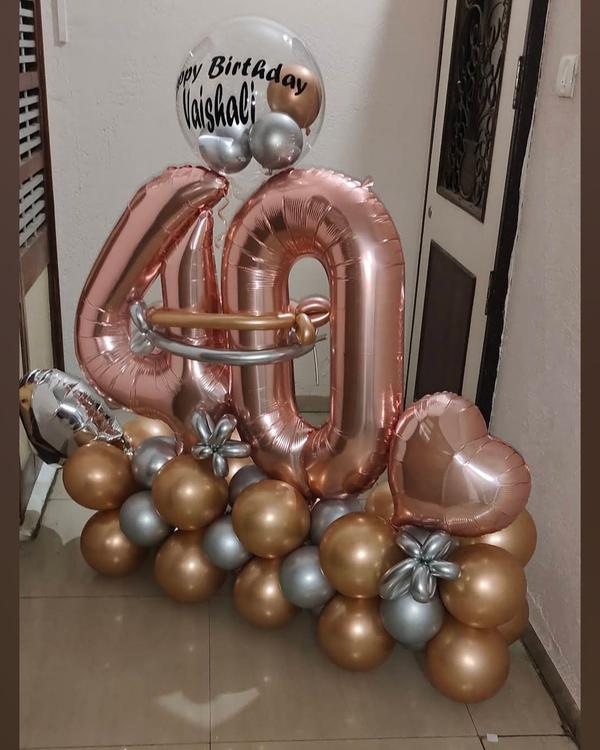 birthday balloon decoration bu