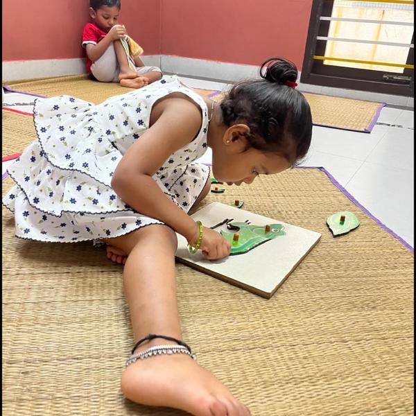 Puzzle Work: The girl is 