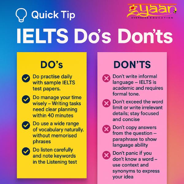 ✅ Do’s Do practise daily 