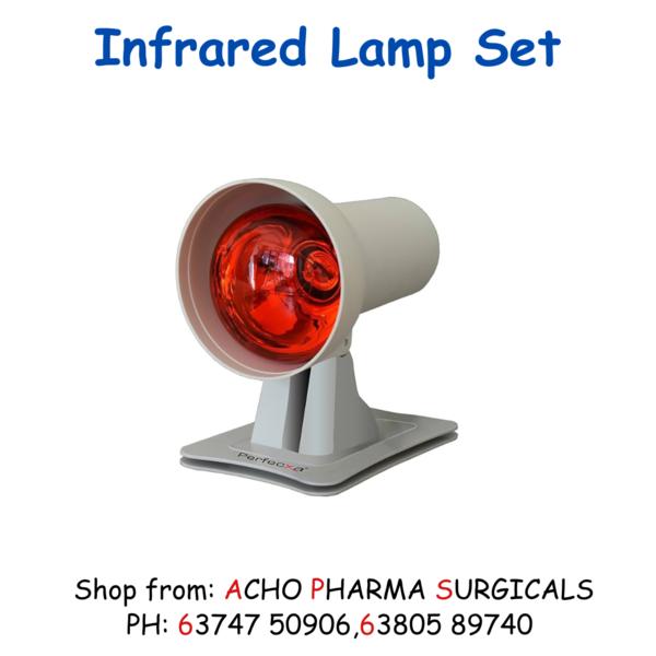 beurer il11 infrared lamp in a